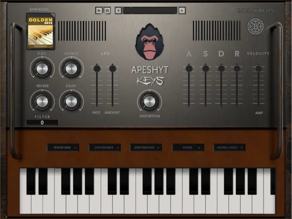 Apeshyt Keys plugin interface