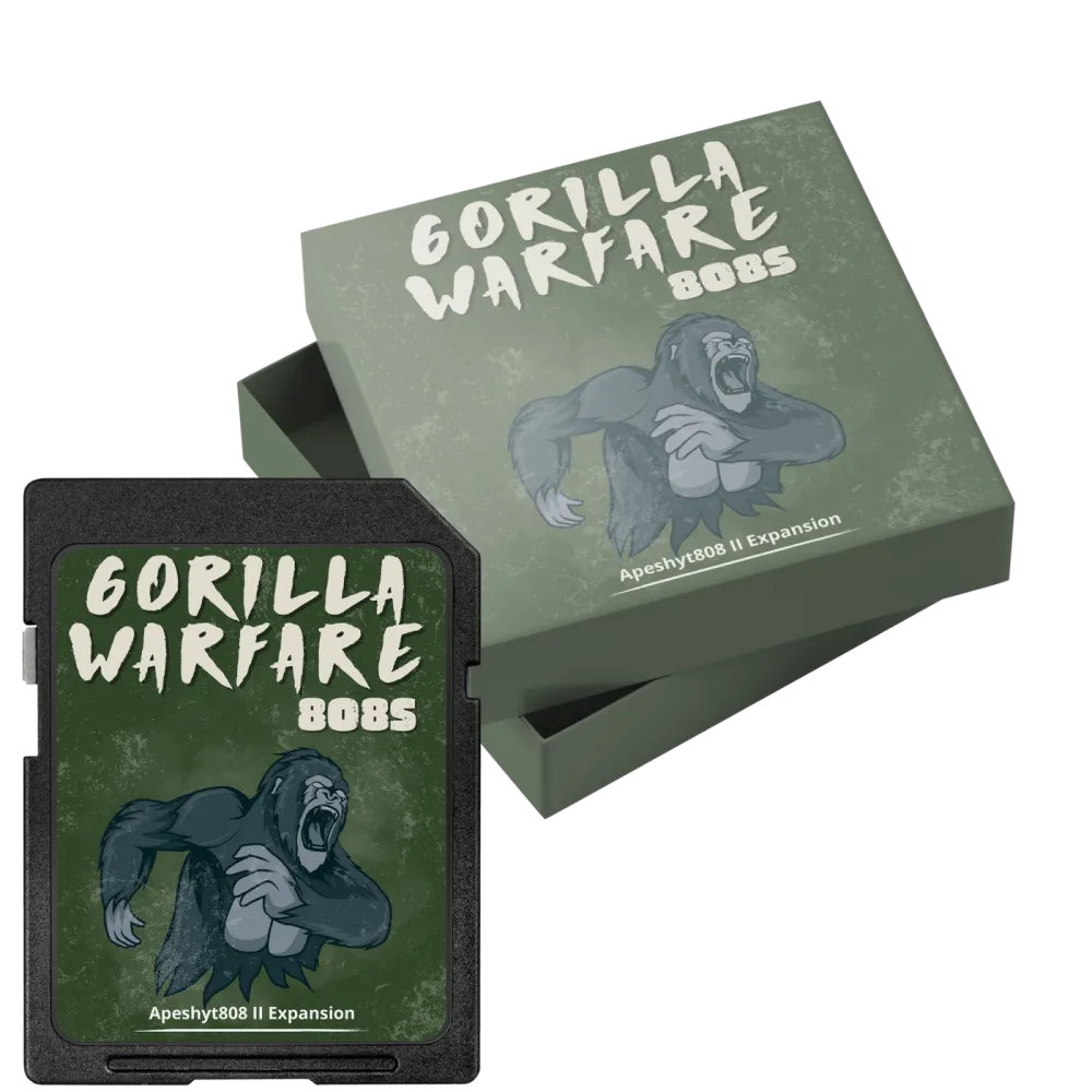 GORILLA WARFARE 808S (For APESHYT 808 II) plugin interface