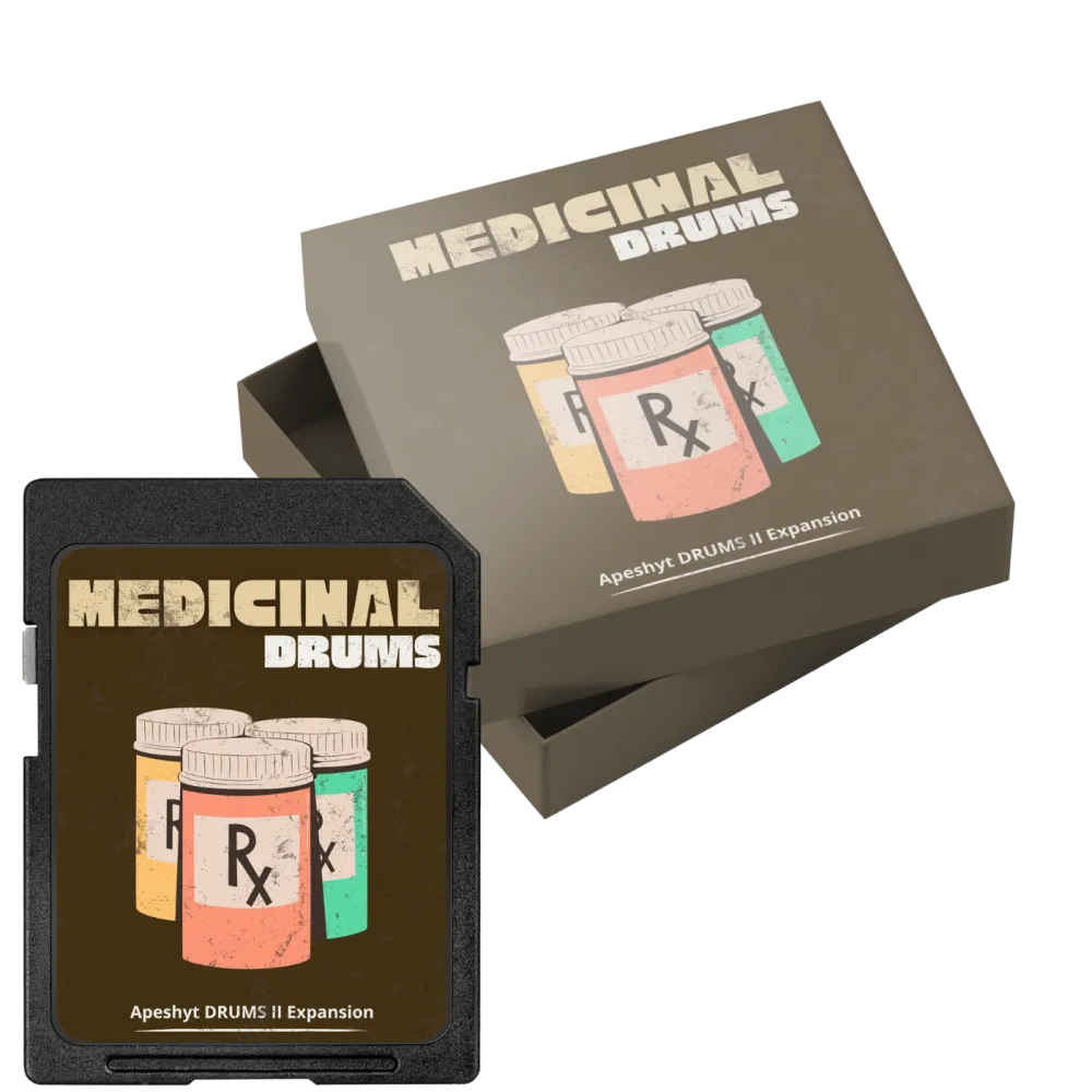 MEDICINAL Drums Expansion (For APESHYT DRUMS II) plugin interface