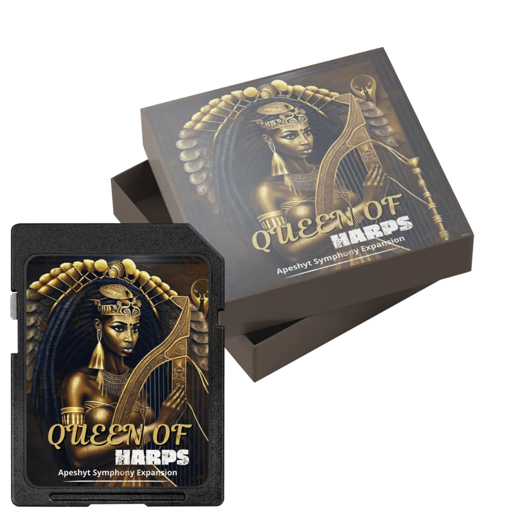 QUEEN OF HARPS (For APESHYT Symphony) plugin interface