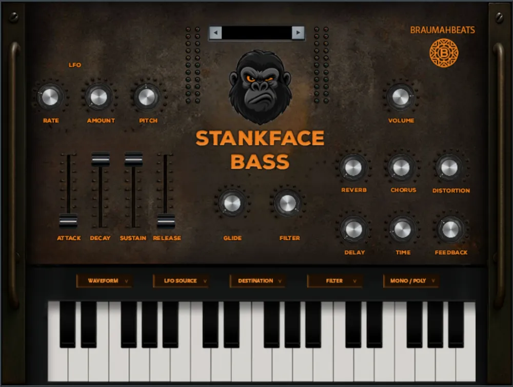 Stankface Bass plugin interface